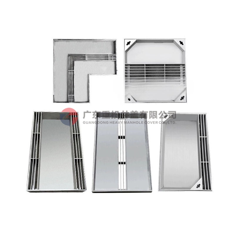 不锈钢异形线性隐形井盖