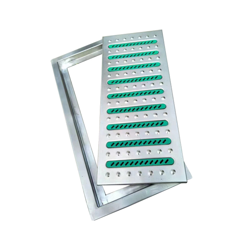 不锈钢沟盖板+不锈钢盖板框