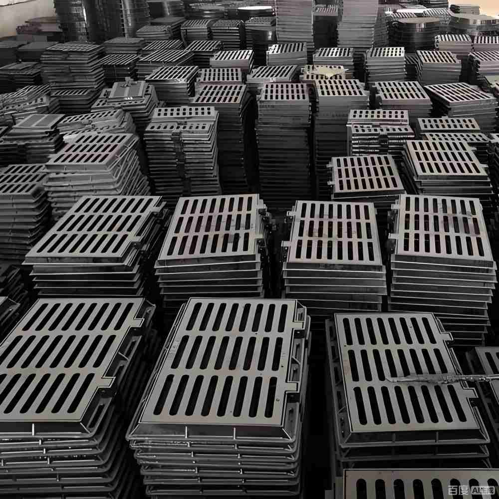 重投井盖球墨铸铁雨水篦子 多场景适用的优质排水设施