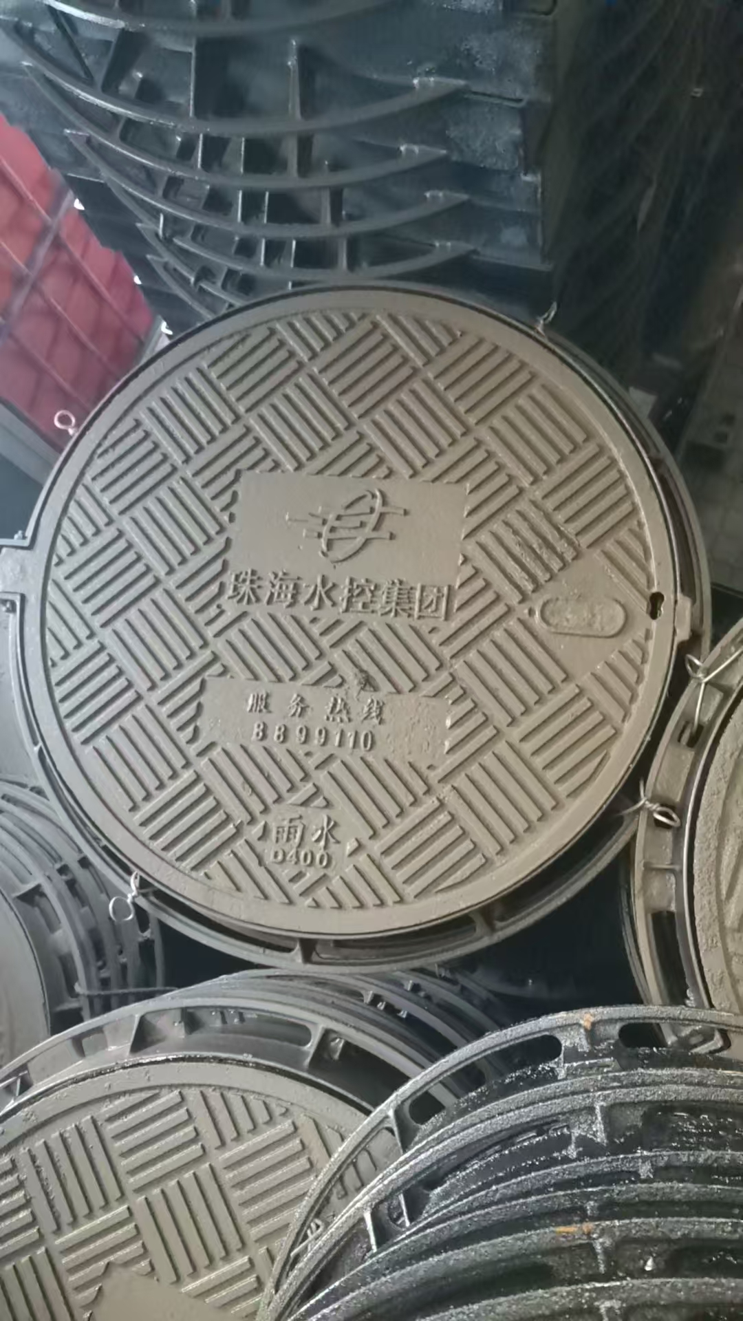700*800雨水圆井盖