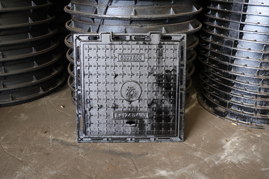 广东球墨铸铁方井盖 市政小区厂区专用 高强度防盗防沉降